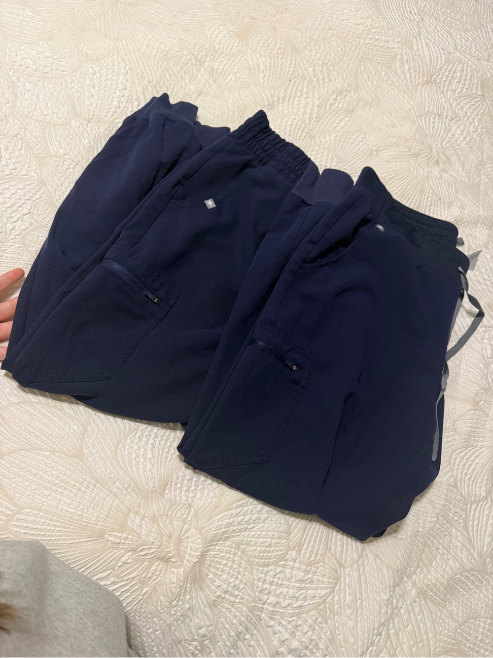Bundle of Figs Navy Blue Track Pants